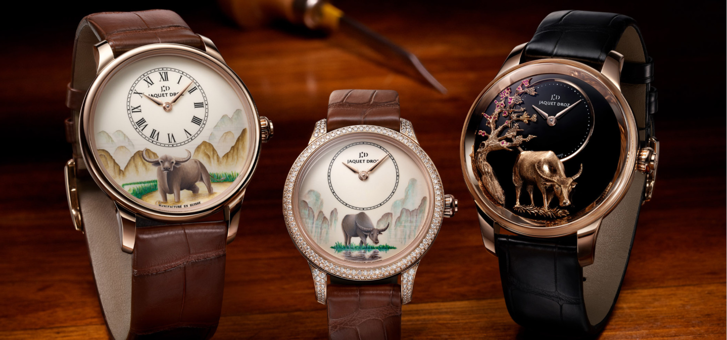 雅克·德羅茲(JAQUET DROZ)發布牛年紀念版新表