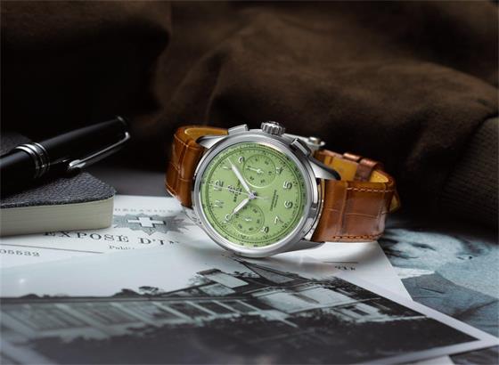 百年靈(Breitling)使用了綠屏CGI和動畫技術