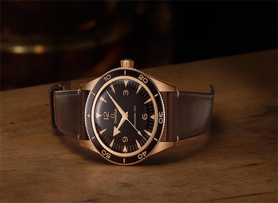 歐米茄(Omega)全新銅金合金Seamaster 300