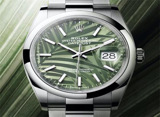 勞力士(Rolex)使用新的表盤選項(xiàng)更新Datejust