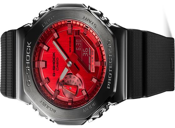 卡西歐發布金屬包覆G-Shock GM2100腕表系列