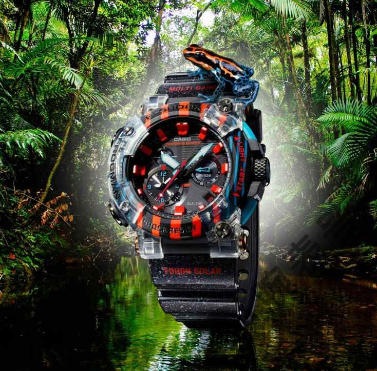 G-Shock發布新款蛙人運動手表